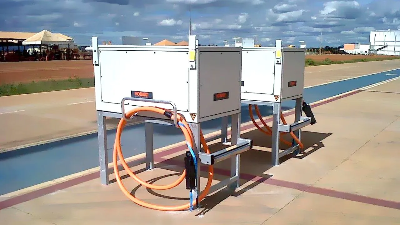 Sustitución de unidades de energía 400 Hz (GPU) en un aeropuerto de Brasil