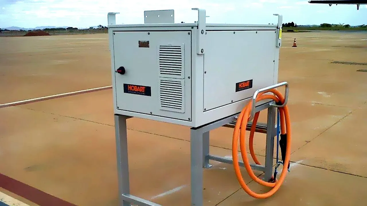 Unidad de energía 400 Hz (GPU) en plataforma